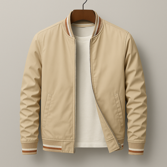 Henri™ - Tyylikäs Rento Bomber-Takki
