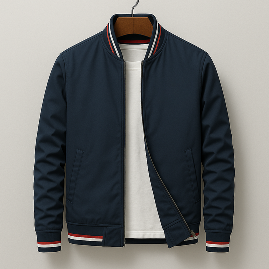 Henri™ - Tyylikäs Rento Bomber-Takki
