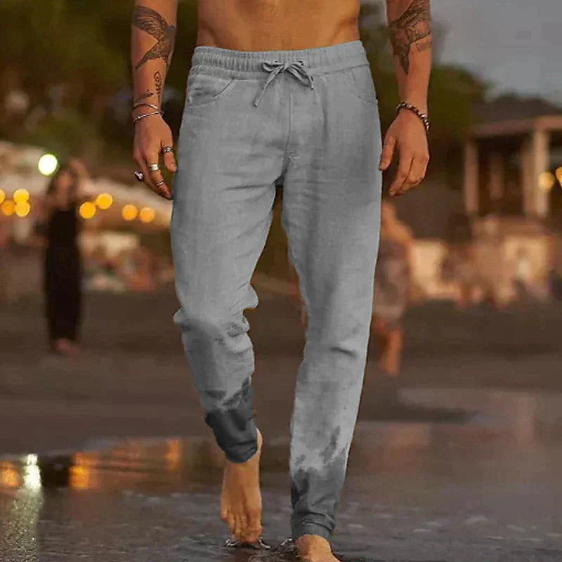 Jari™ | Rantahousut Pellavasta