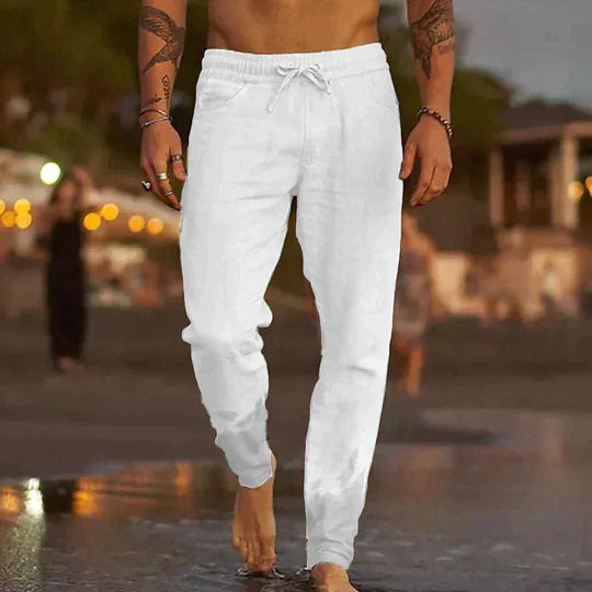 Jari™ | Rantahousut Pellavasta