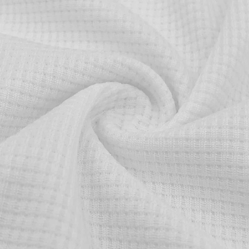Rami™ - Vaffelstrikket Polo T-paita miehille – Lyhythihainen V-kaulus